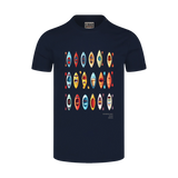 Baumwolle T-Shirt Herren - CANOE blau