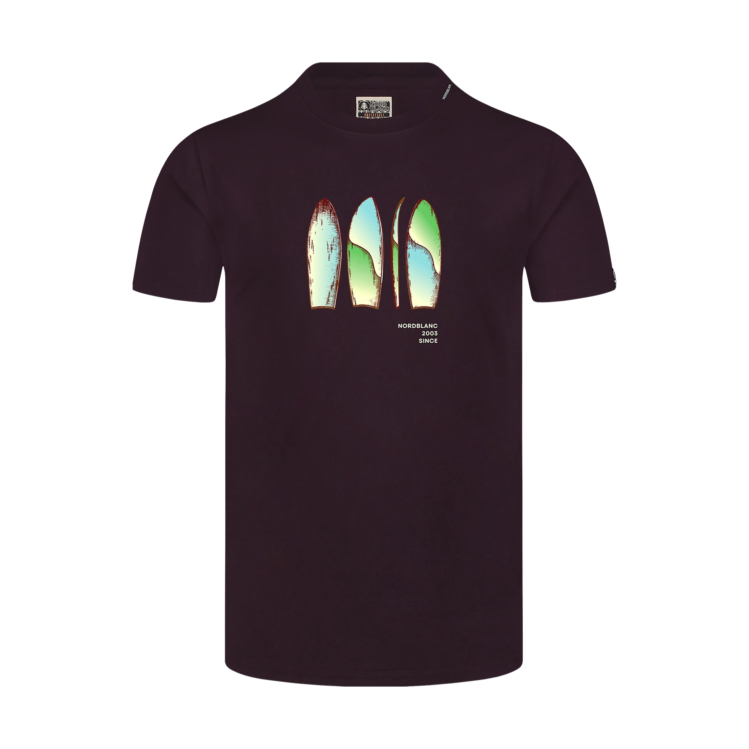 Baumwolle T-Shirt Herren - ALOHA lila