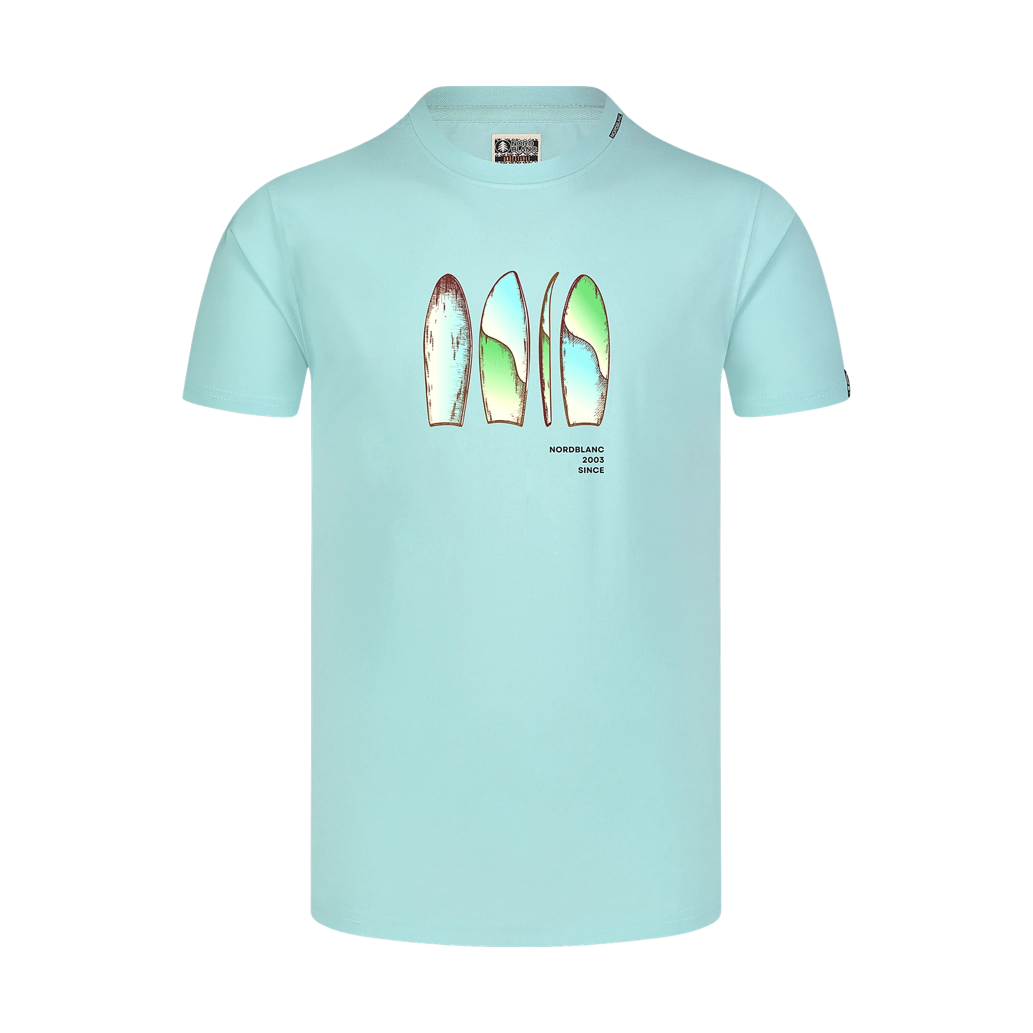 Baumwolle T-Shirt Herren - ALOHA blau