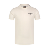 Organic cotton t-shirt men's - CAMPING white