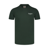 Organic cotton t-shirt men's - CAMPING green