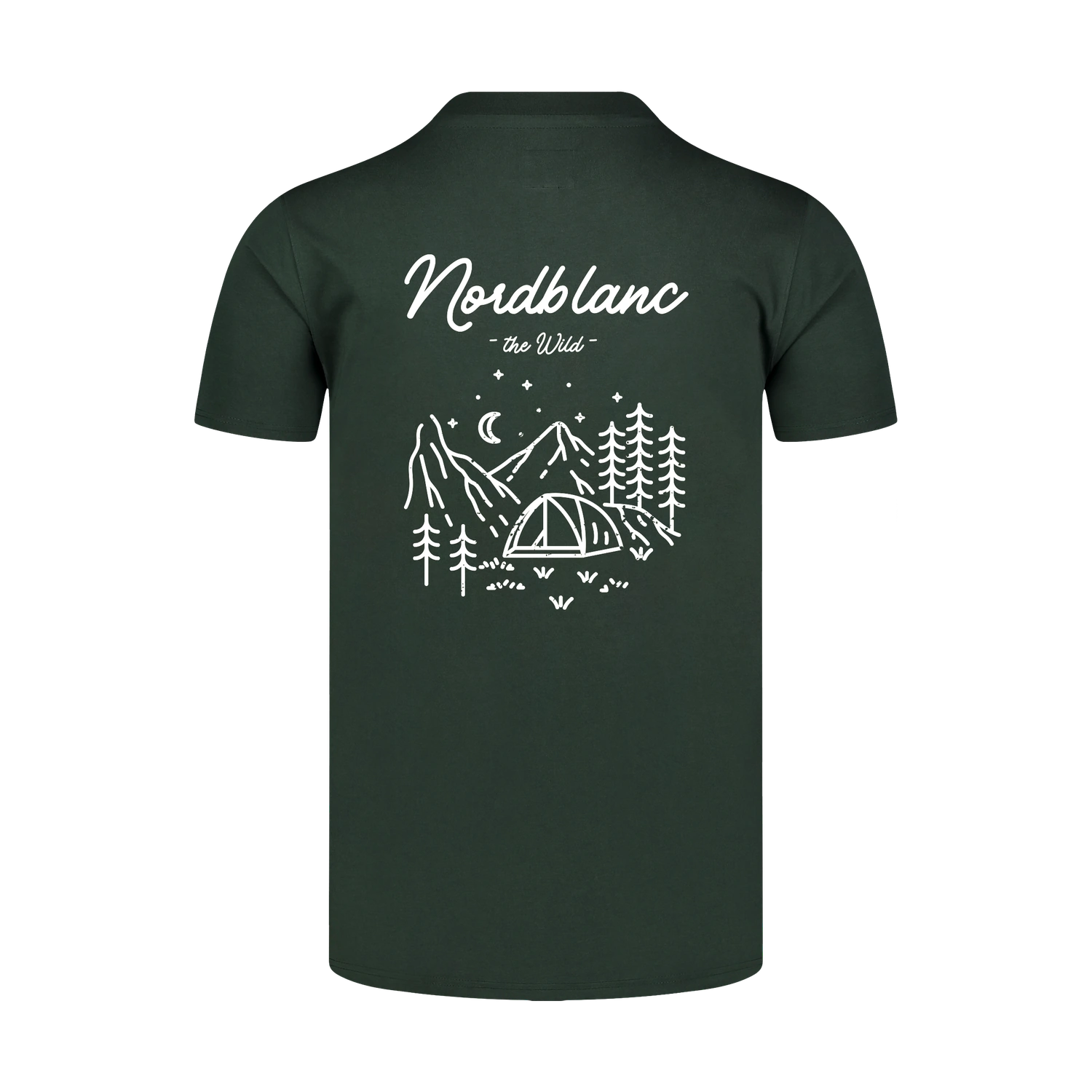 Organic cotton t-shirt men's - CAMPING green-9