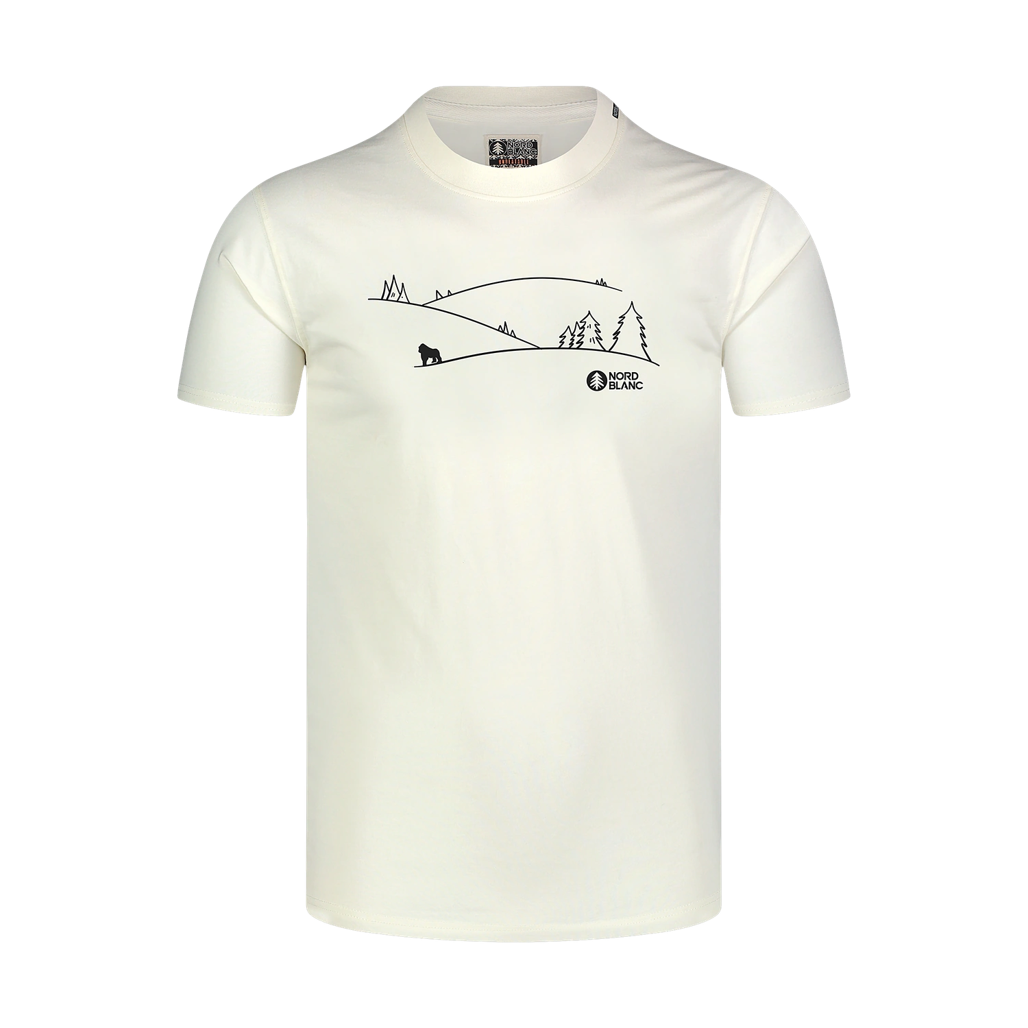 Bio-Baumwolle T-Shirt Herren - SUCCEED weiß