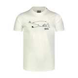 Organic cotton t-shirt men's - SUCCEED white