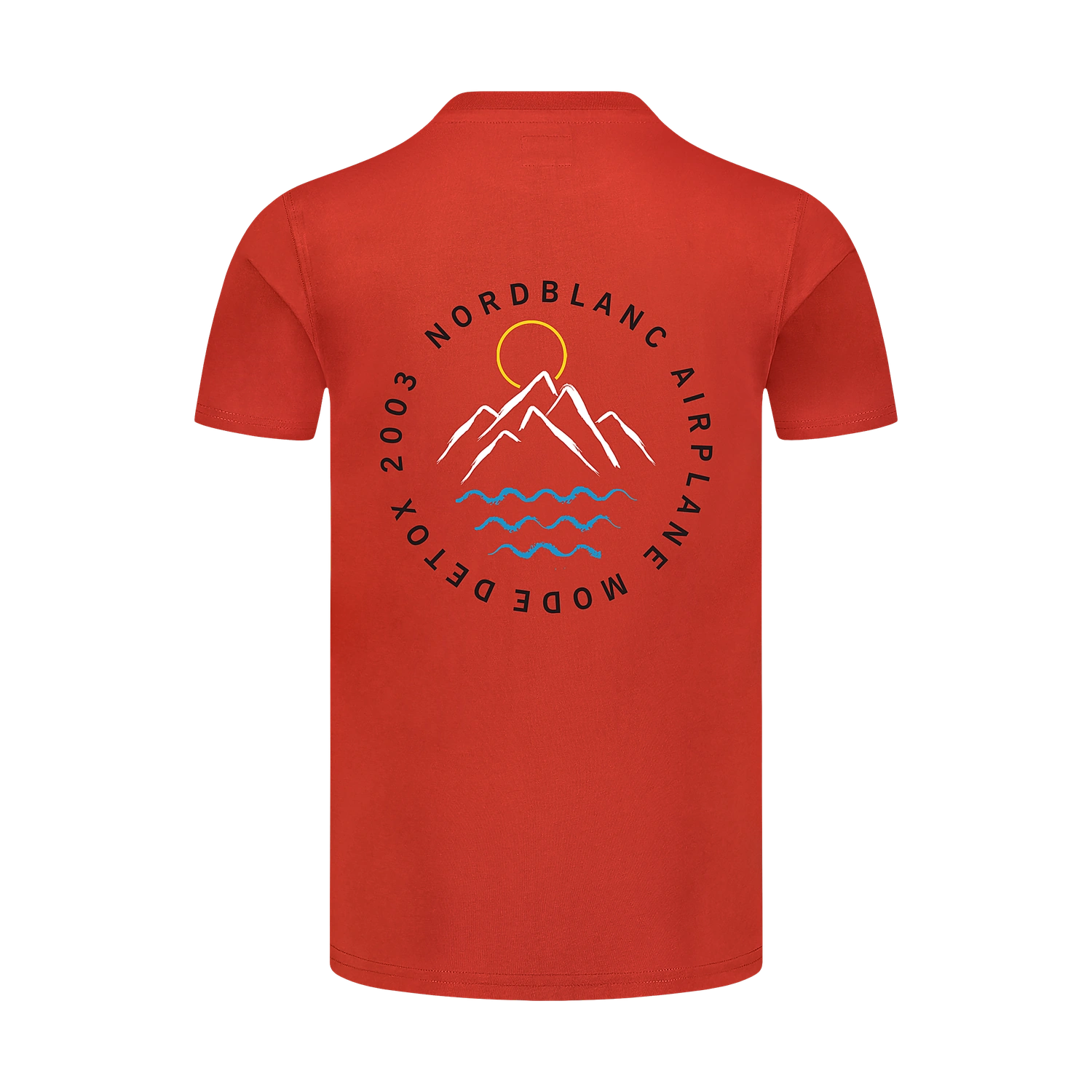 Tricou din bumbac organic pentru bărbați - RUMBLE portocaliu-3