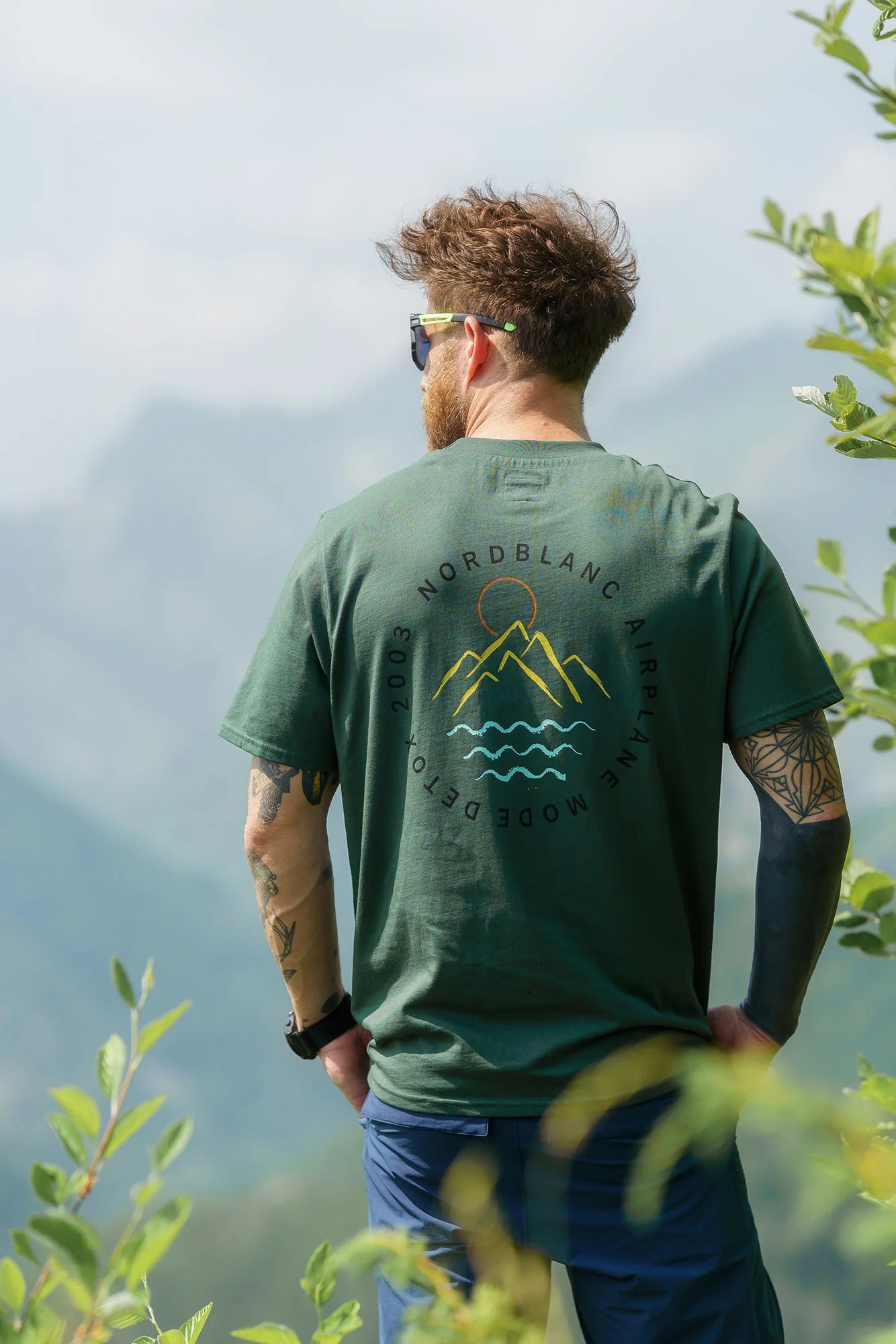 Bio-Baumwolle T-Shirt Herren - RUMBLE grün-6