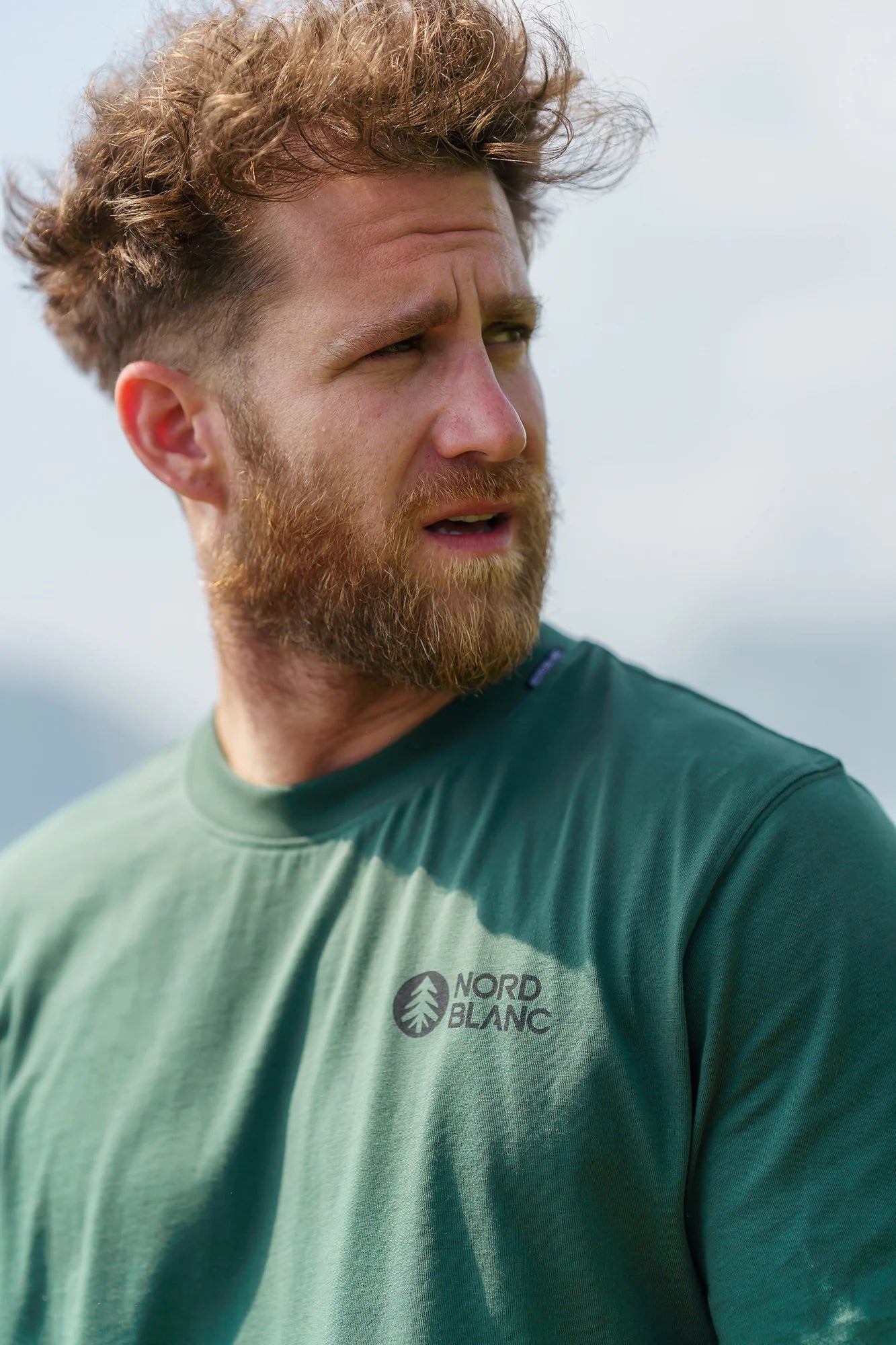 Bio-Baumwolle T-Shirt Herren - RUMBLE grün-7