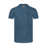 Organic cotton t-shirt men's - GOODWILL blue