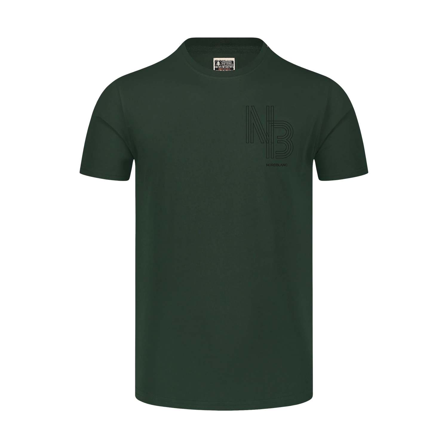 Organic cotton t-shirt men's - GOODWILL green-1
