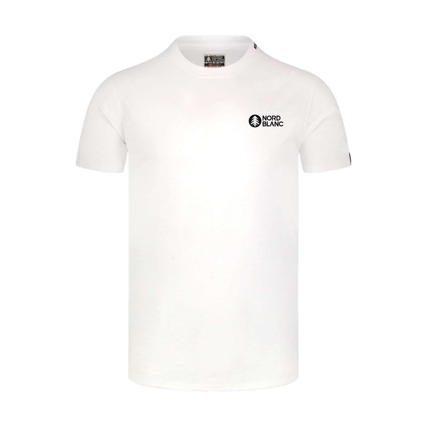 Cotton t-shirt men's - WISEMAN white-1