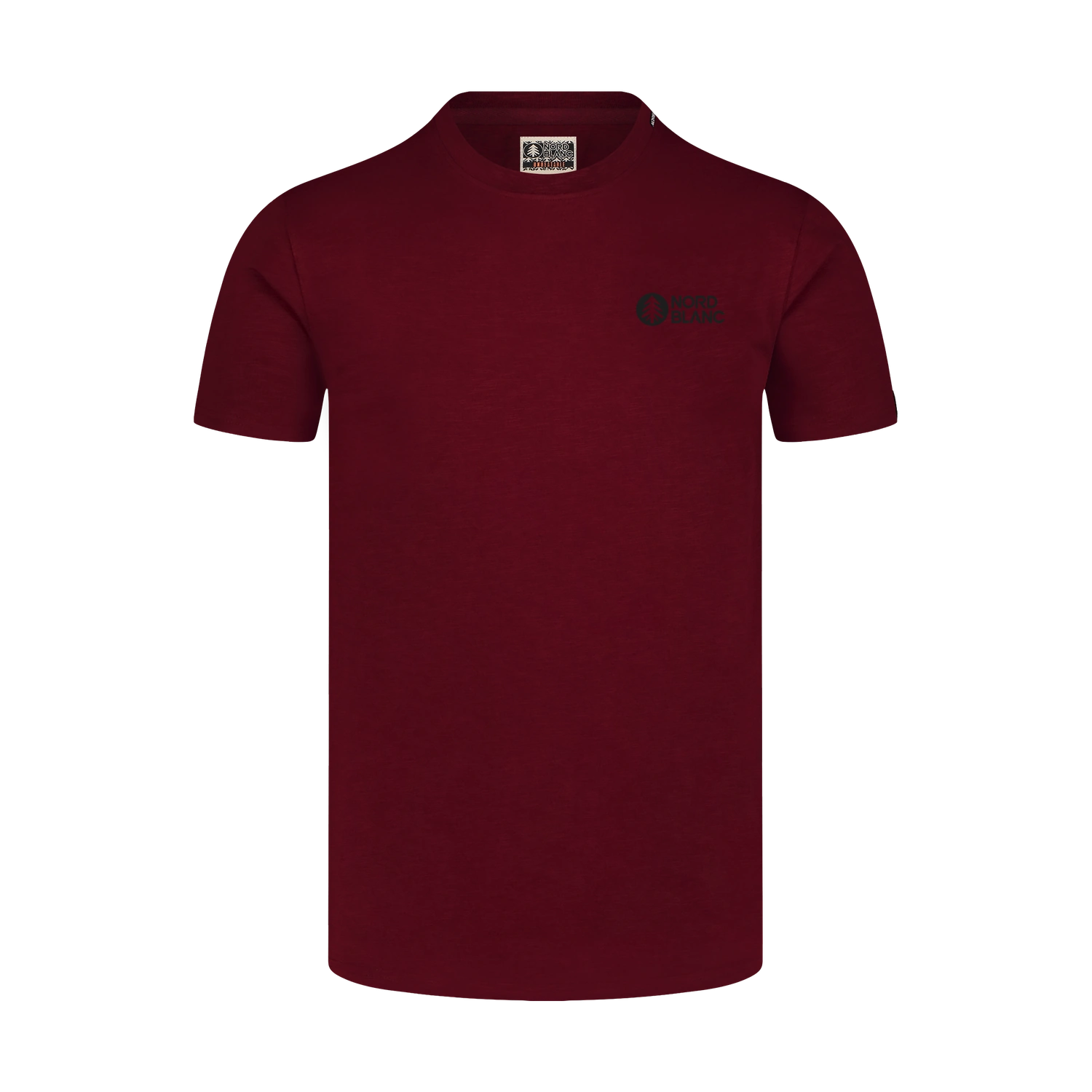 Baumwolle T-Shirt Herren - WISEMAN rot-1