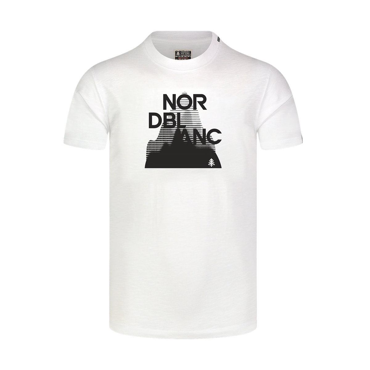 Baumwolle T-Shirt Herren - HURRY weiß