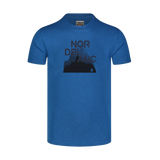 Cotton t-shirt men's - HURRY blue