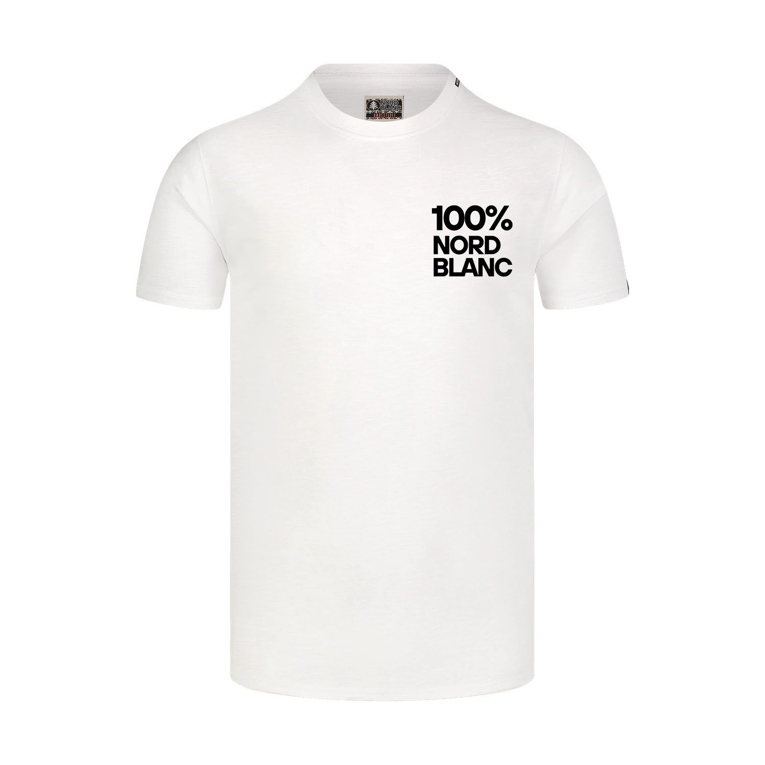 Baumwolle T-Shirt Herren - CERTAINTY weiß-1