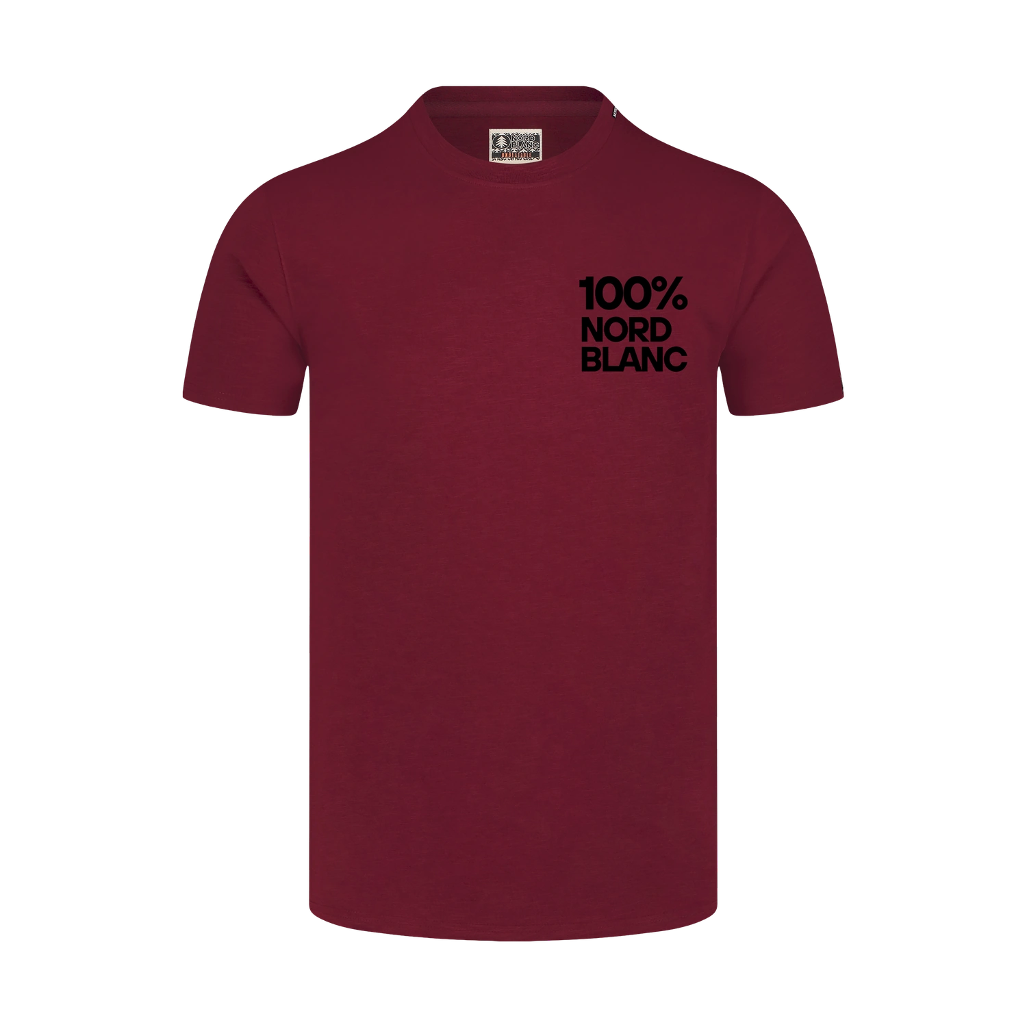 Cotton t-shirt men's - CERTAINTY red-1