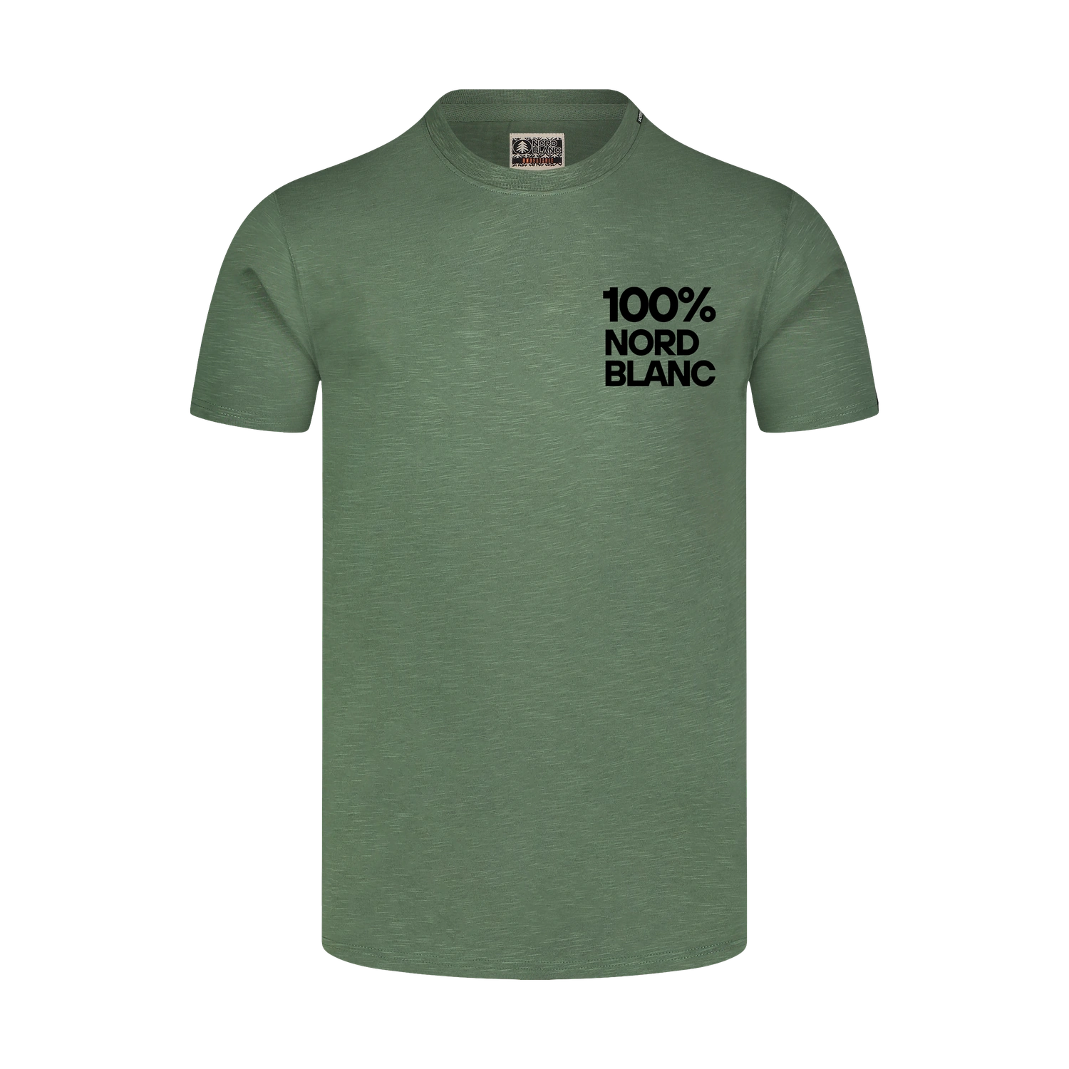 Baumwolle T-Shirt Herren - CERTAINTY grün-1
