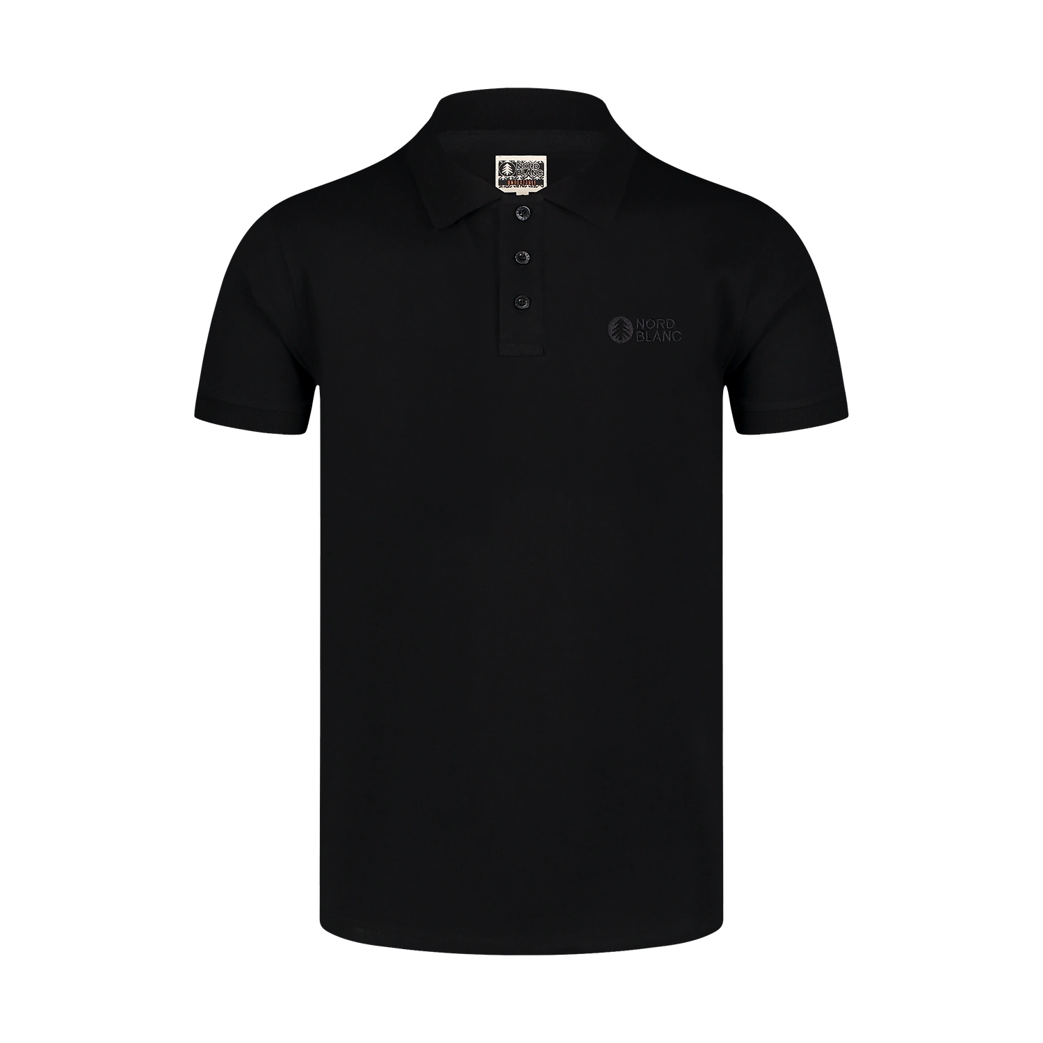 Poloshirt Herren - ETERNITY schwarz