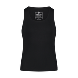 Maiou din bumbac pentru femei - SUNSET negru