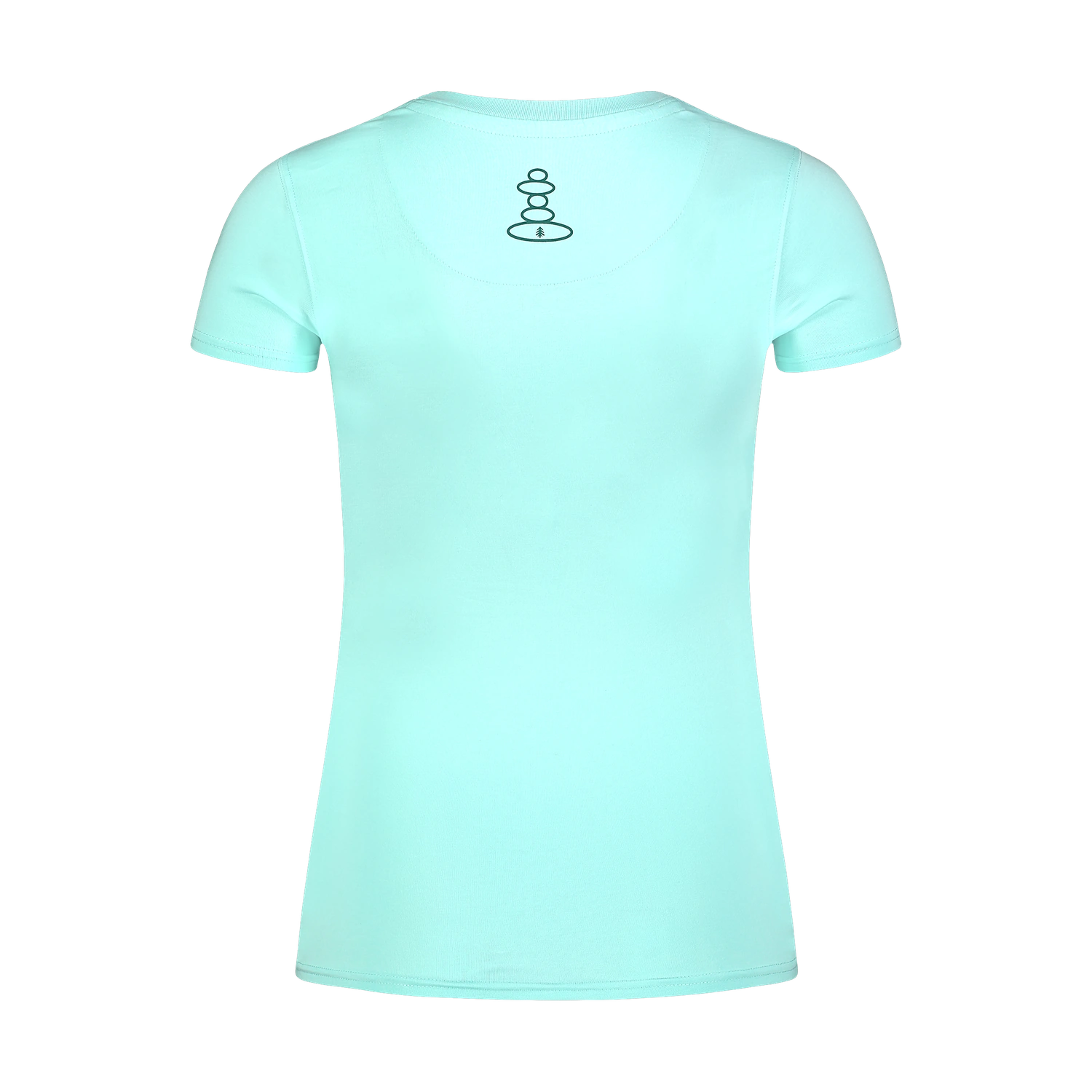 Cotton t-shirt women's - COASTLINE blue-2