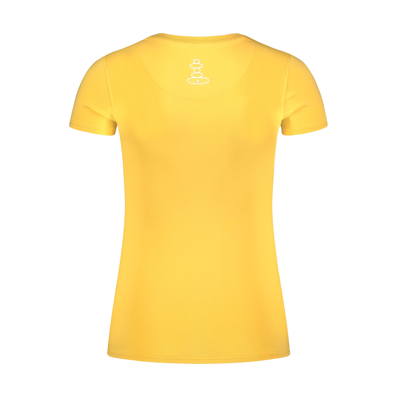 Cotton t-shirt women's - COASTLINE yellow-2