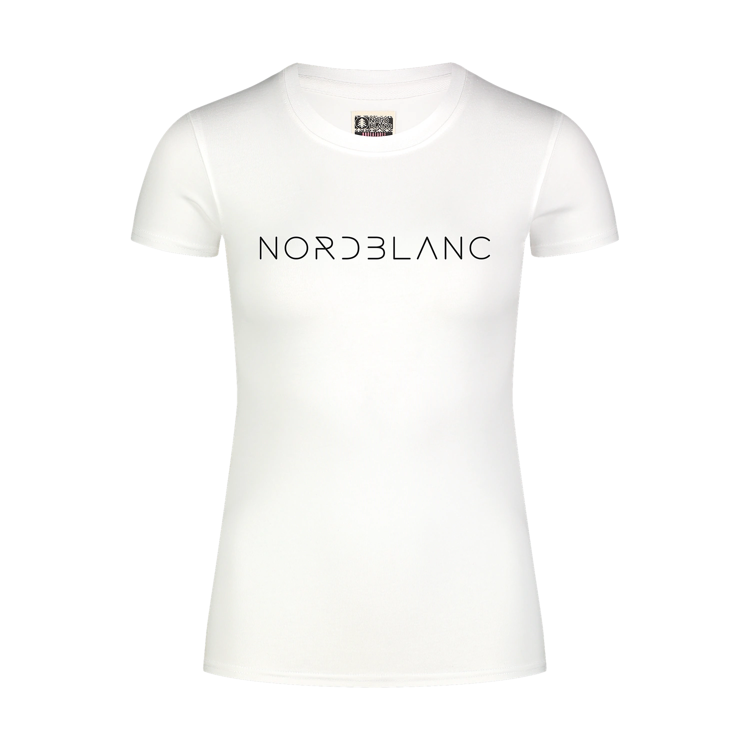Baumwolle T-Shirt Damen - GRASS weiß