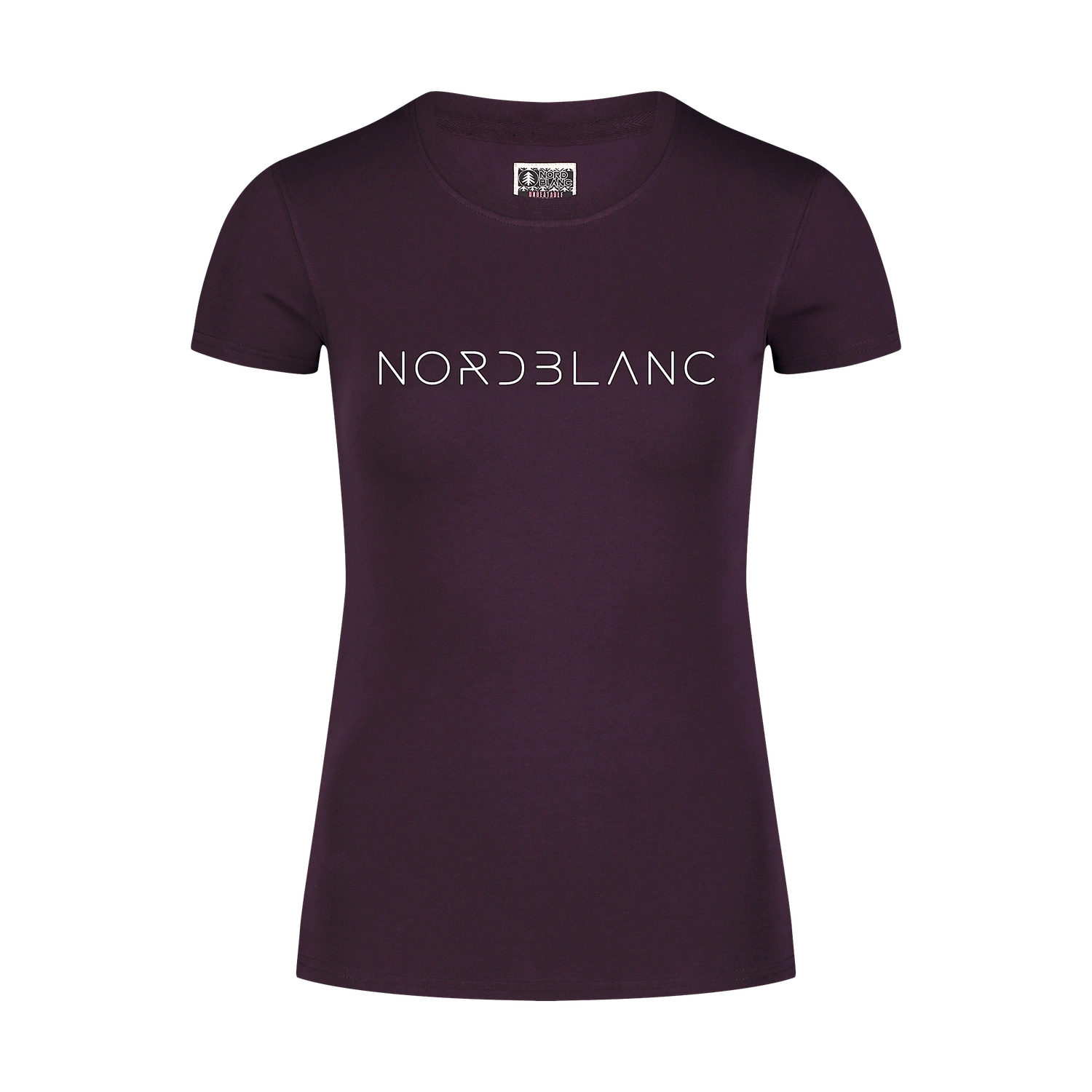 Cotton t-shirt women's - GRASS violet-1
