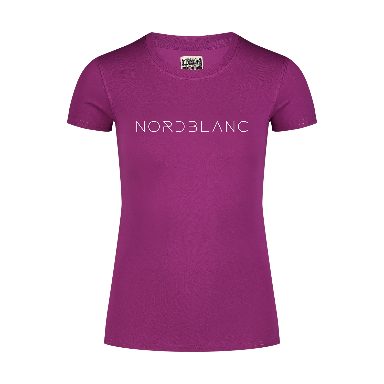 Baumwolle T-Shirt Damen - GRASS pink
