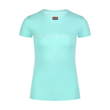 Cotton t-shirt women's - GRASS blue