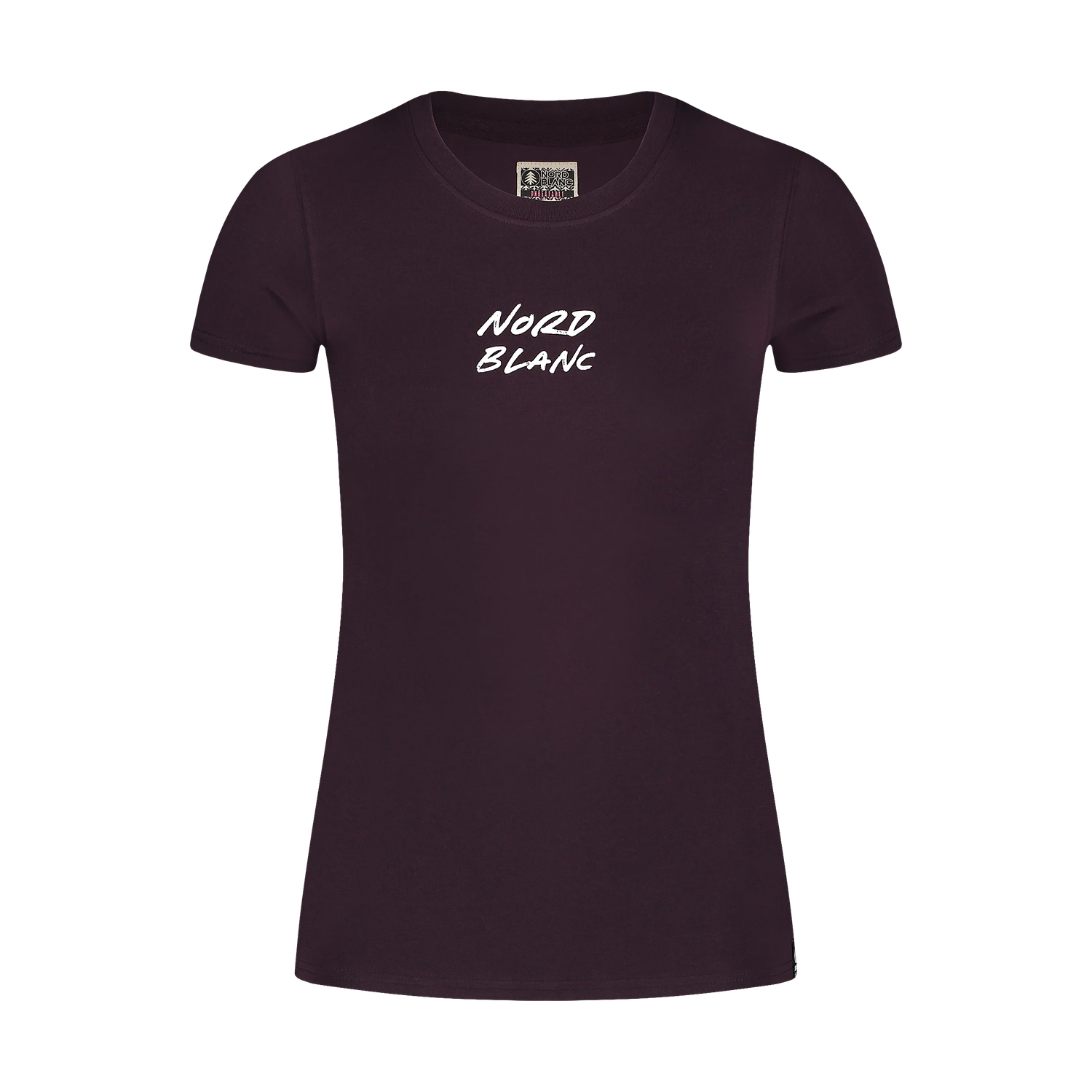 Baumwolle T-Shirt Damen - FIN lila