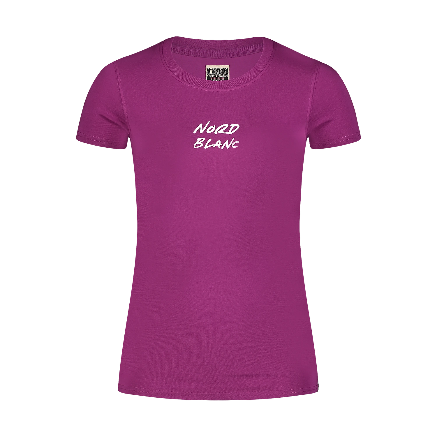 Baumwolle T-Shirt Damen - FIN pink