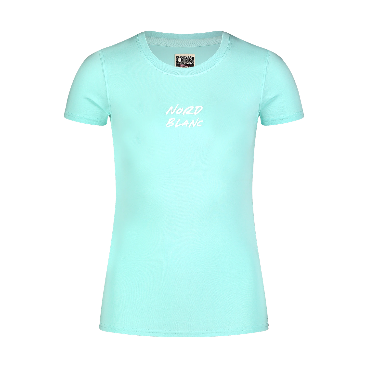 Baumwolle T-Shirt Damen - FIN blau