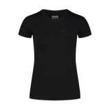 T-shirt in cotone donna - SAND nera
