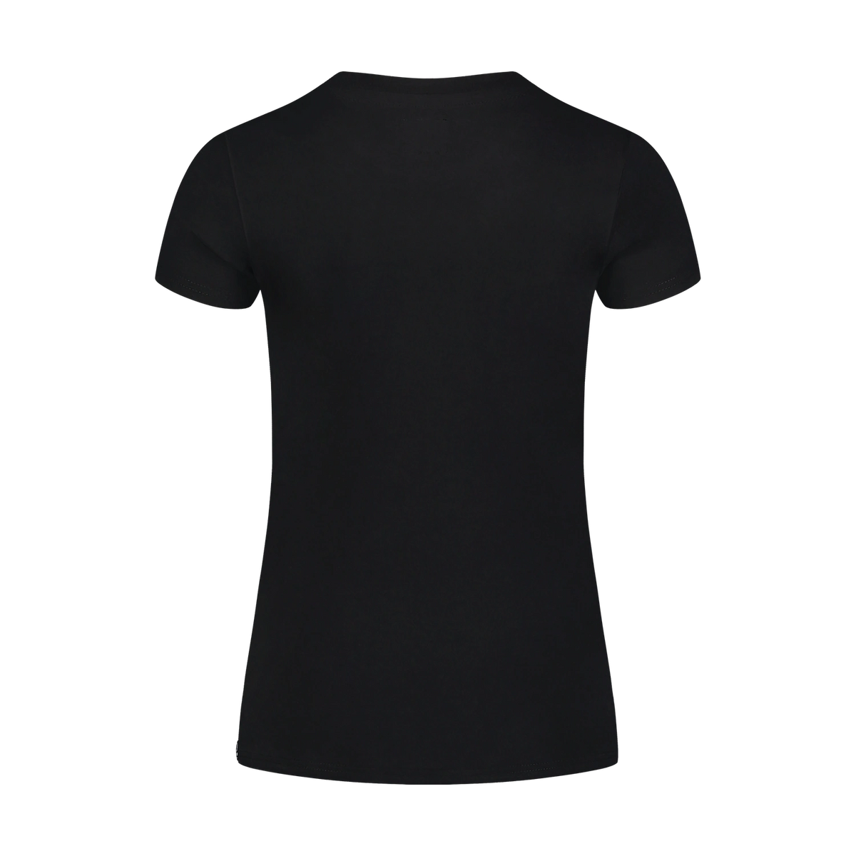 T-shirt in cotone donna - SAND nera – immagine 2