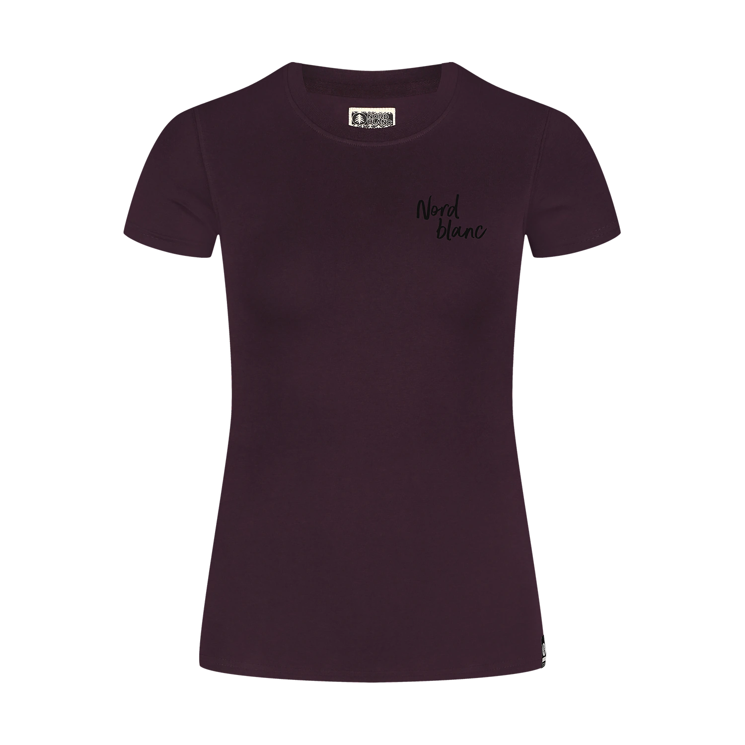 Baumwolle T-Shirt Damen - SAND lila-1