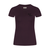 Baumwolle T-Shirt Damen - SAND lila
