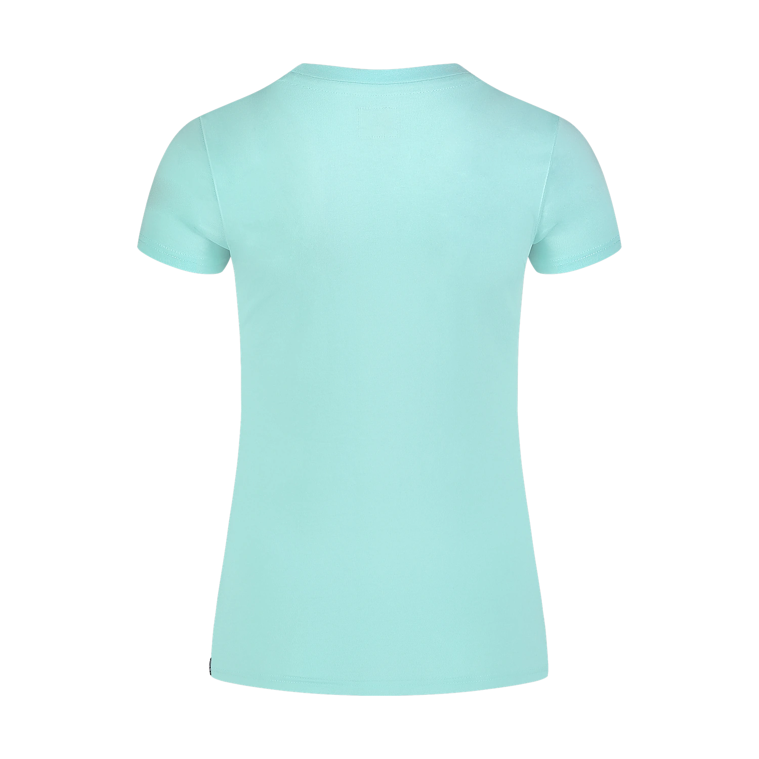 Baumwolle T-Shirt Damen - SAND blau-2