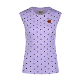 Baumwolle Tank-top Damen - NINA lila