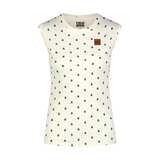 Baumwolle Tank-top Damen - NINA weiß