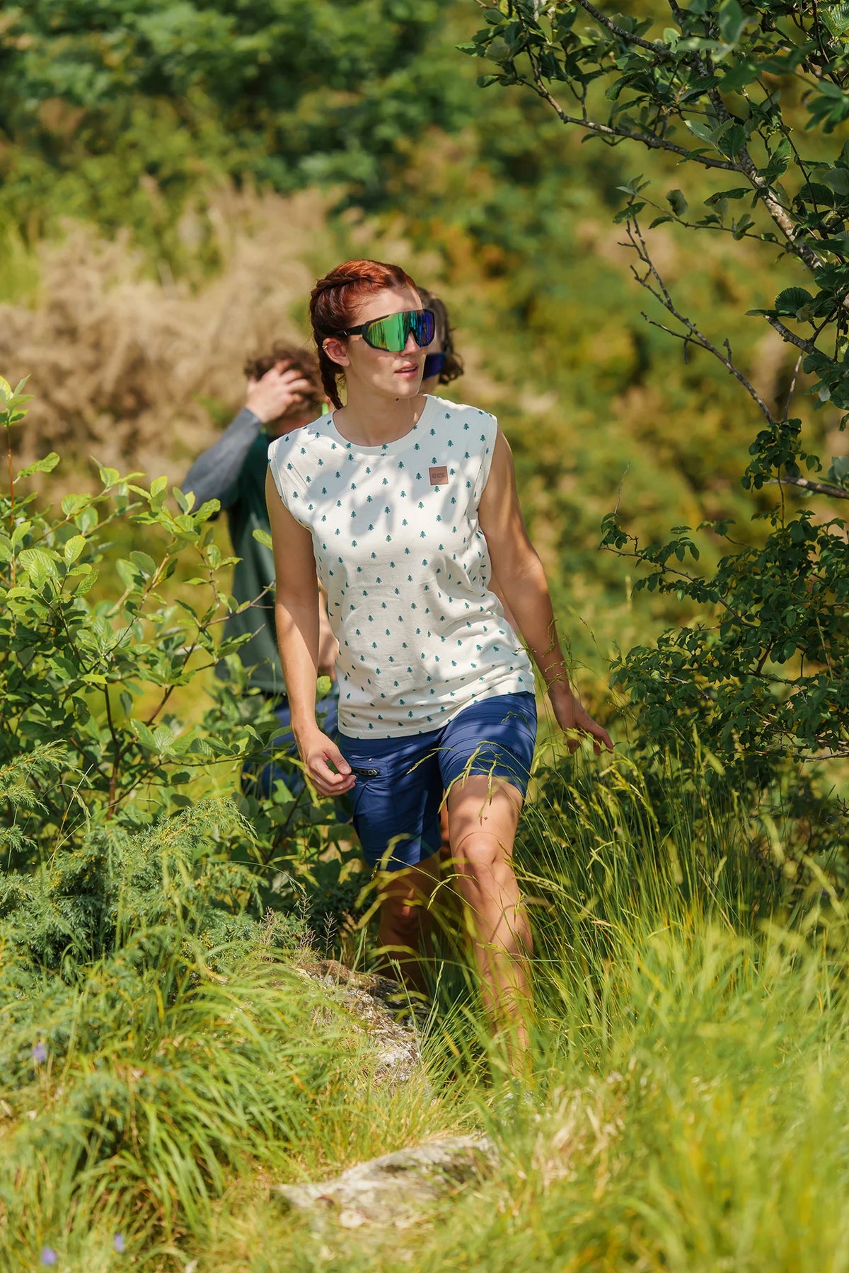 Linne i bomull dam - NINA vitt – bild 3