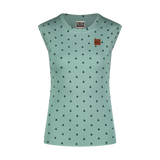 Baumwolle Tank-top Damen - NINA grün