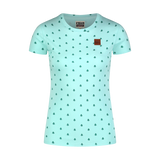 Cotton t-shirt women's - MIKA blue