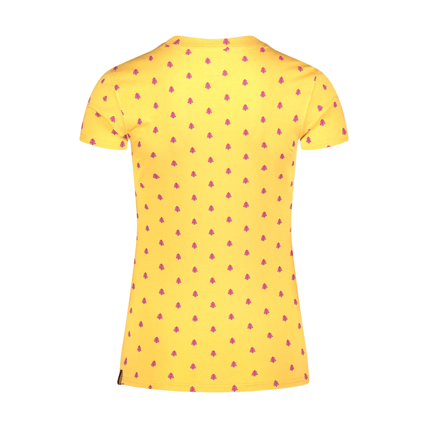 Cotton t-shirt women's - MIKA yellow-2