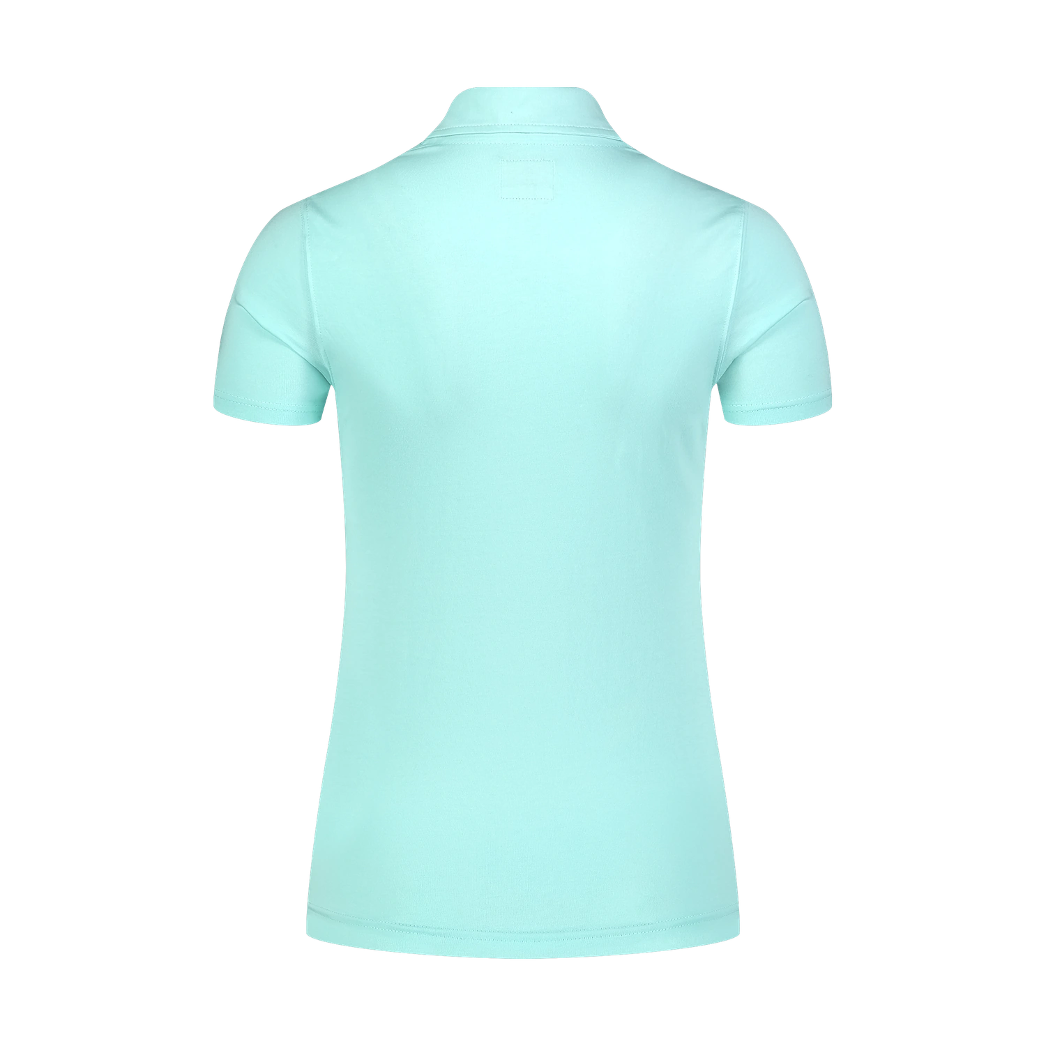 Cotton polo shirt women's - EVERMORE blue-2
