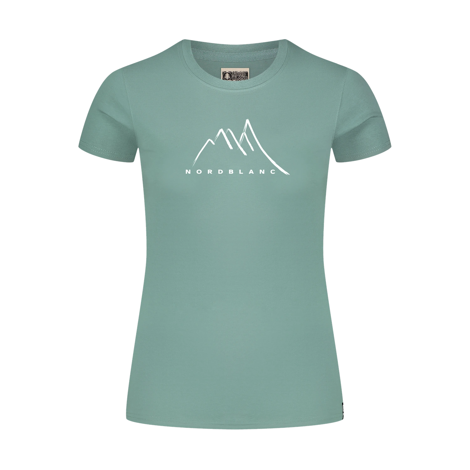 Cotton t-shirt women's - INLET green-1