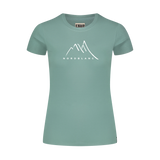 Cotton t-shirt women's - INLET green