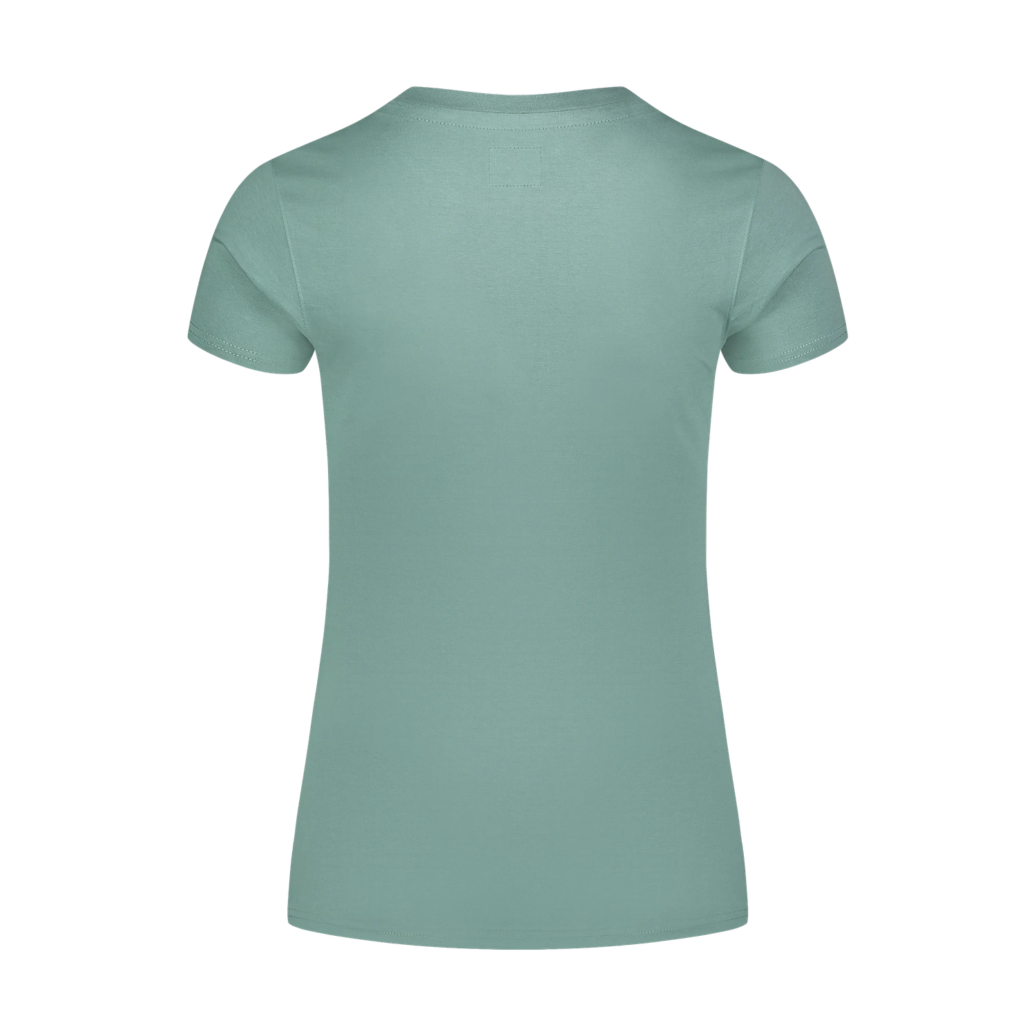 Cotton t-shirt women's - INLET green-2