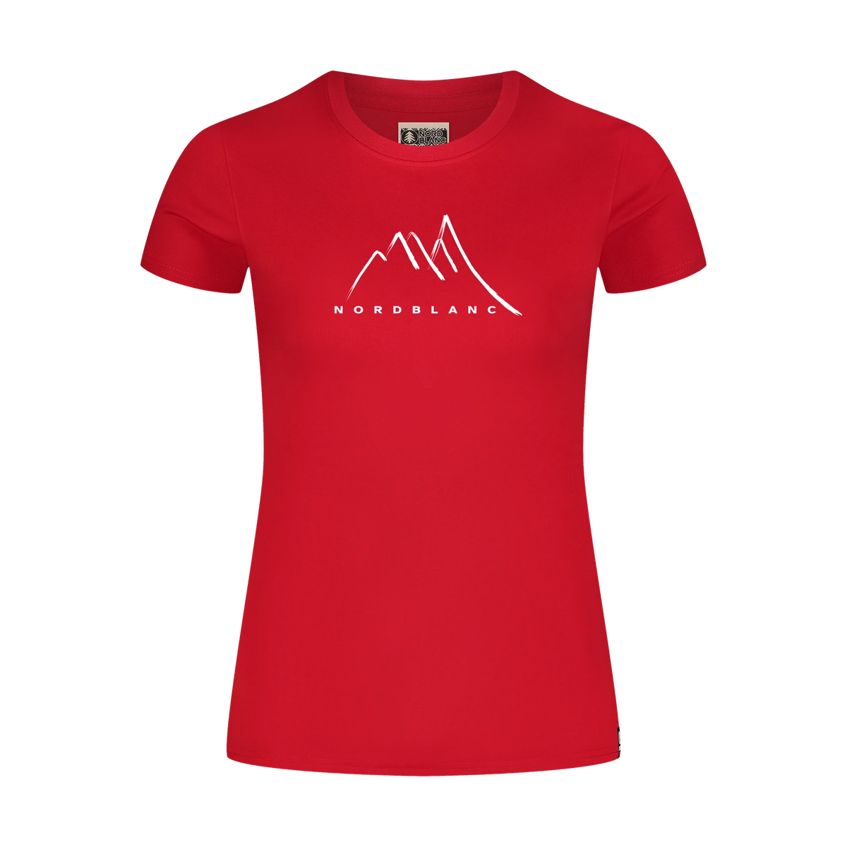 Cotton t-shirt women's - INLET red