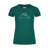 Baumwolle T-Shirt Damen - INLET grün
