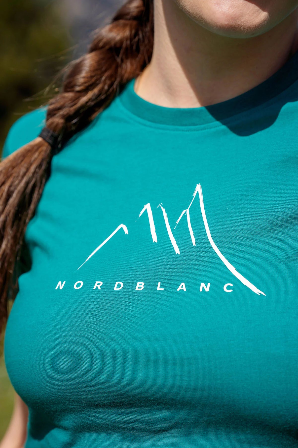 Baumwolle T-Shirt Damen - INLET grün-6