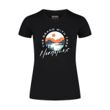 Cotton t-shirt women's - STARLIGHT black